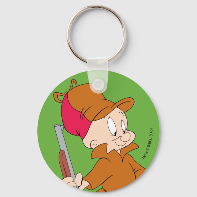 Chaveiro ELMER FUDD™ | Com Arma (Frente)