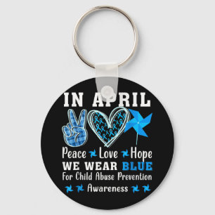 Chaveiro Em Abril, Vestimos De Azul Para A Prevenção Do Abu