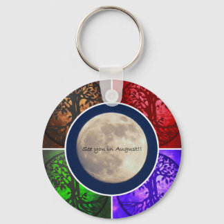 Chaveiro Em August Skies..