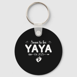 Chaveiro Em Breve Ser Yaya 2025 Dia de as mães A Primeira V