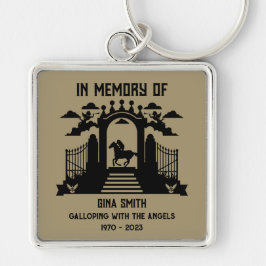 Chaveiro Em Cavaleiros de Memória Funerais