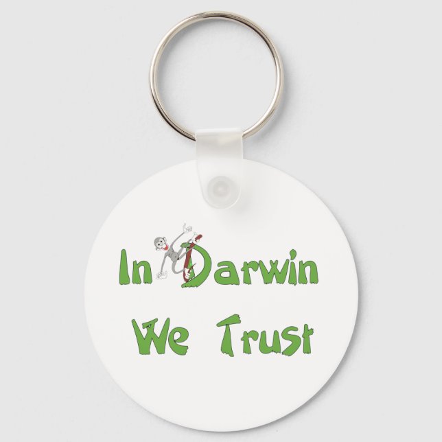Chaveiro Em Darwin Confiamos (Frente)