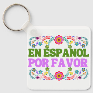 Chaveiro Em Espanhol Por Favor, Presente para Professor de 
