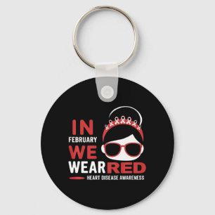 Chaveiro Em fevereiro, Vestimos a consciência das doenças d