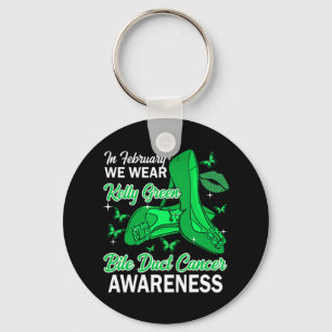 Chaveiro Em fevereiro Vestimos Kelly Green Bile Duct Cancer