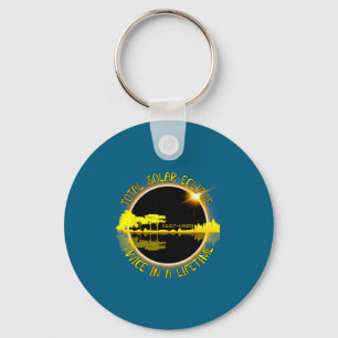 Chaveiro Em Funny Duas Vezes na Vida Eclipses Totais do Sol