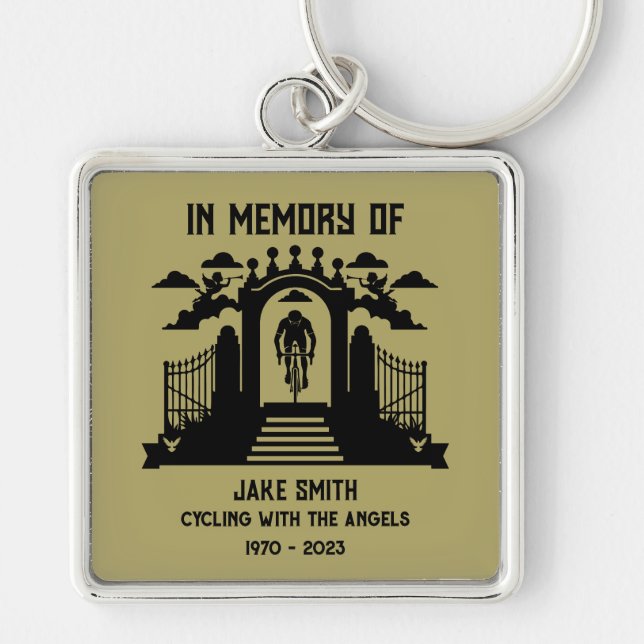 Chaveiro Em Memória De Um Funeral Cíclico (Frente)