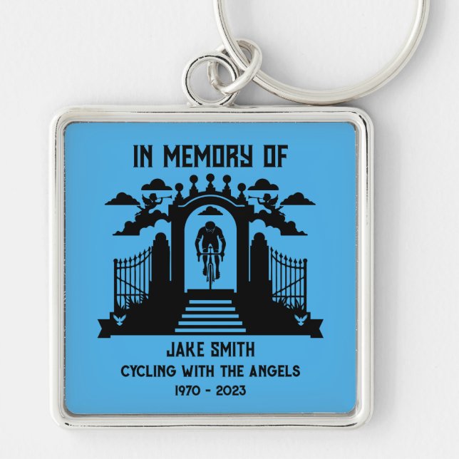 Chaveiro Em Memória De Um Funeral Cíclico (Frente)
