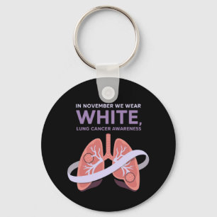 Chaveiro Em novembro, Vestimos White Show Your Support