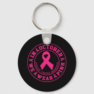 Chaveiro Em outubro, Vestimos a Sensibilização Rosa Para O