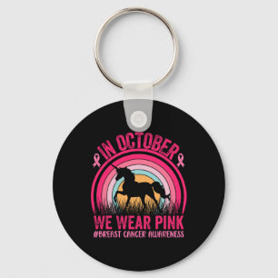 Chaveiro Em outubro, Vestimos Cancer rosa de mama do Unicór