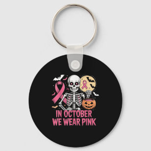 Chaveiro Em outubro, Vestimos Hal do Cancer de Mama Rosa