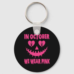 Chaveiro Em outubro, Vestimos O Cancer Rosa De Mama