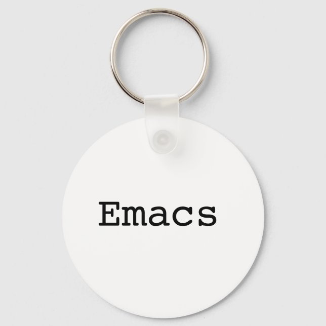 Chaveiro Emacs (Frente)