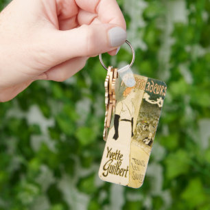 Chaveiro Embaixadores Yvette Guilbert por Theophile Steinle