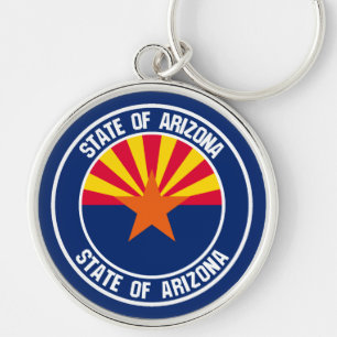 Chaveiro Emblem arizona redonda