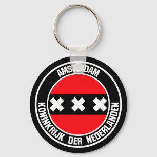 Chaveiro Emblem de Ronda de Amesterdã