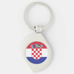 Chaveiro Emblem de Sinalizador da Croácia