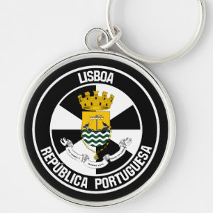 Chaveiro Emblem liso de Lisboa