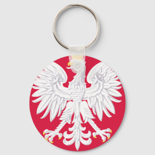 Chaveiro Emblem polonês - Polônia Shield - Polska Herb Po