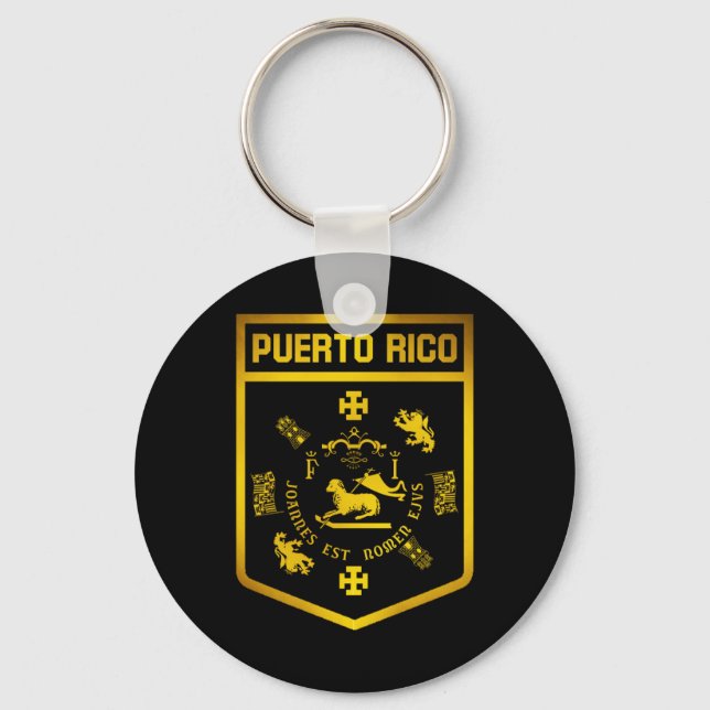 Chaveiro Emblem Porto Rico (Frente)