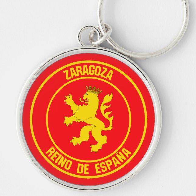 Chaveiro Emblem Redonda de Saragoça (Frente)