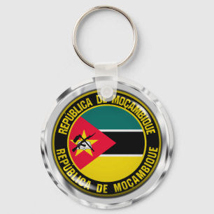 Chaveiro Emblem redonda em Moçambique