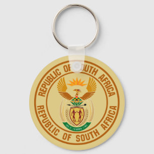 Chaveiro Emblem redonda na África do Sul