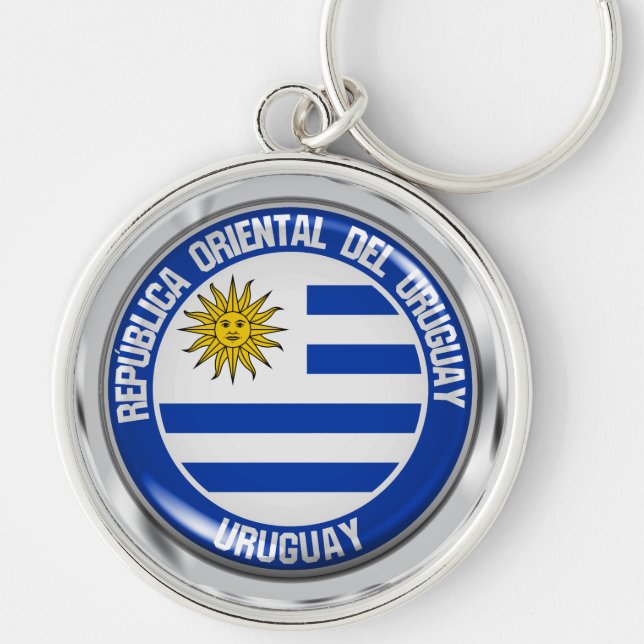 Chaveiro Emblem Uruguay Round (Frente)