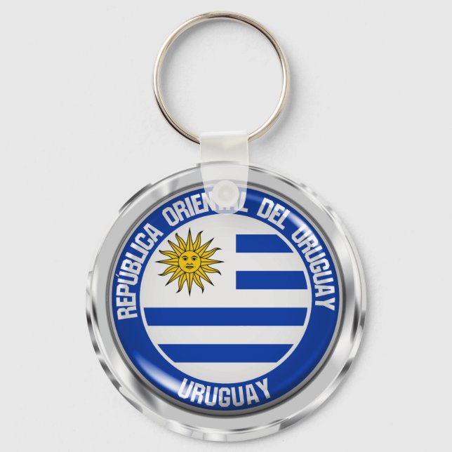 Chaveiro Emblem Uruguay Round (Frente)