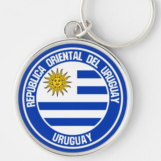 Chaveiro Emblem Uruguay Round (Frente)