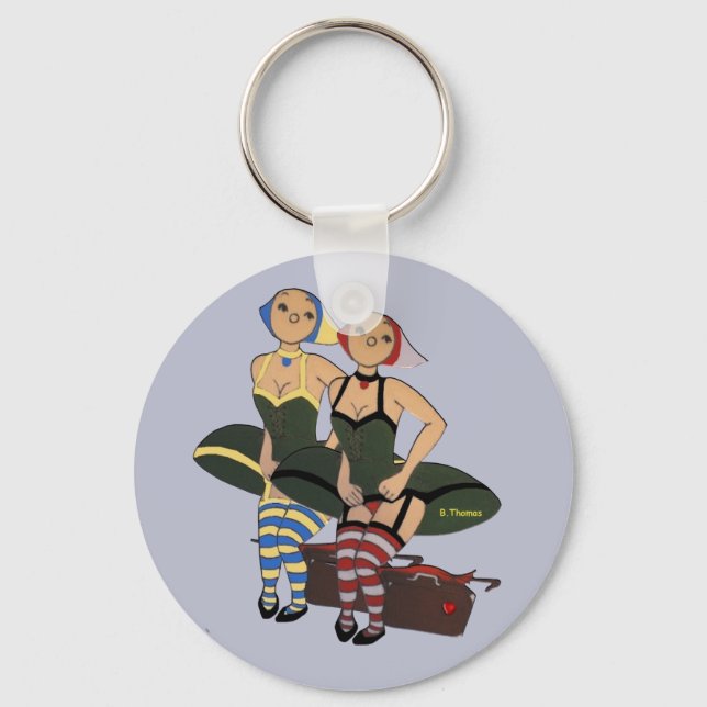 Chaveiro emblema bécassine Bretanha (Frente)