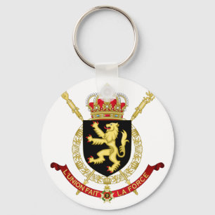 Chaveiro emblema bélgico