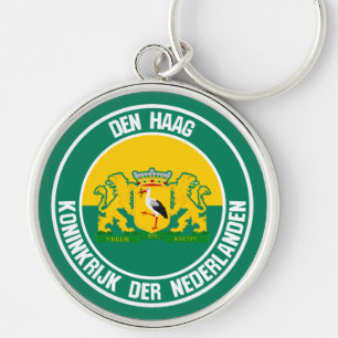 Chaveiro Emblema Circular de Haia