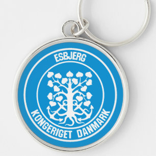 Chaveiro Emblema Circular Esbjerg
