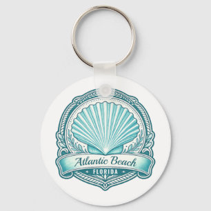 Chaveiro Emblema Costeiro de Atlantic Beach FL