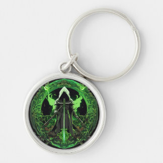 Chaveiro Emblema Da Grim Reaper Em Verde6