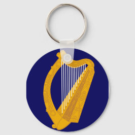Chaveiro emblema da Irlanda Harp