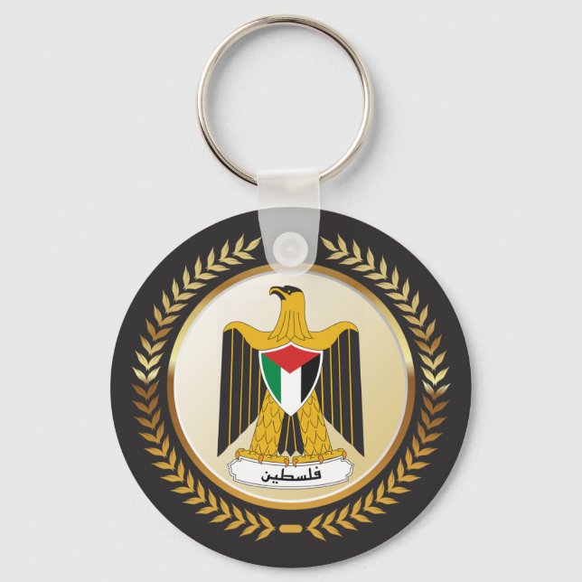 Chaveiro Emblema Da Palestina (Frente)