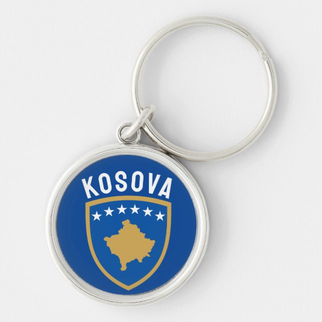 Chaveiro Emblema da República do Kosovo (Frente)