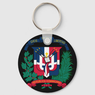 Chaveiro emblema da República Dominicana