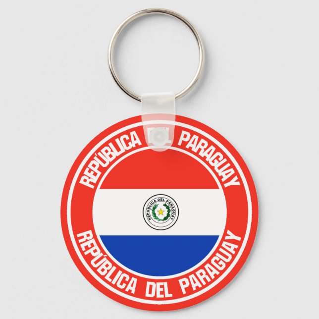 Chaveiro Emblema da Rodada do Paraguai (Frente)