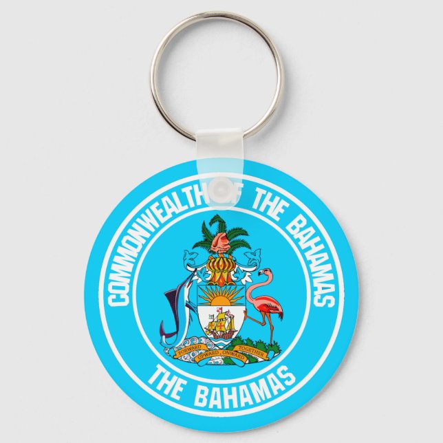 Chaveiro Emblema da Ronda das Bahamas (Frente)