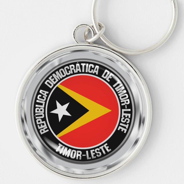 Chaveiro Emblema da Ronda de Timor Leste (Frente)
