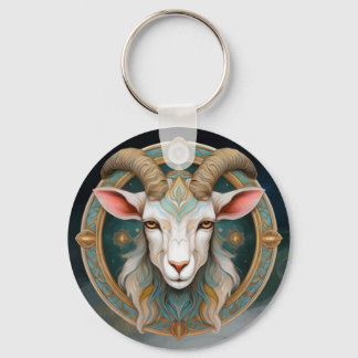 Chaveiro Emblema de Cabra Grimmloch RPG de Fantasia