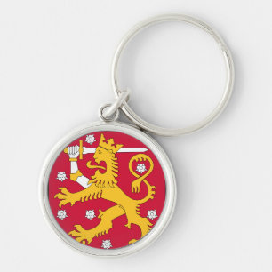 Chaveiro emblema de finland