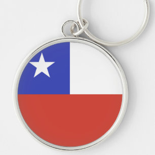 Chaveiro Emblema de Sinalizador do Chile