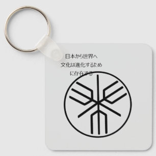 Chaveiro Emblema do Arquipélago Japonês Histórico