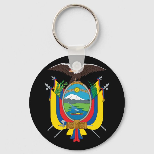Chaveiro emblema do equador (Frente)