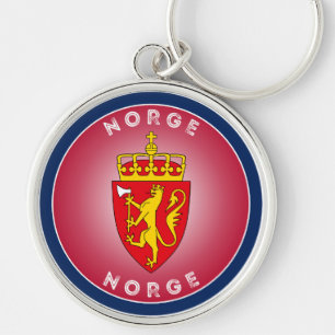 Chaveiro Emblema do Patrimônio da Noruega